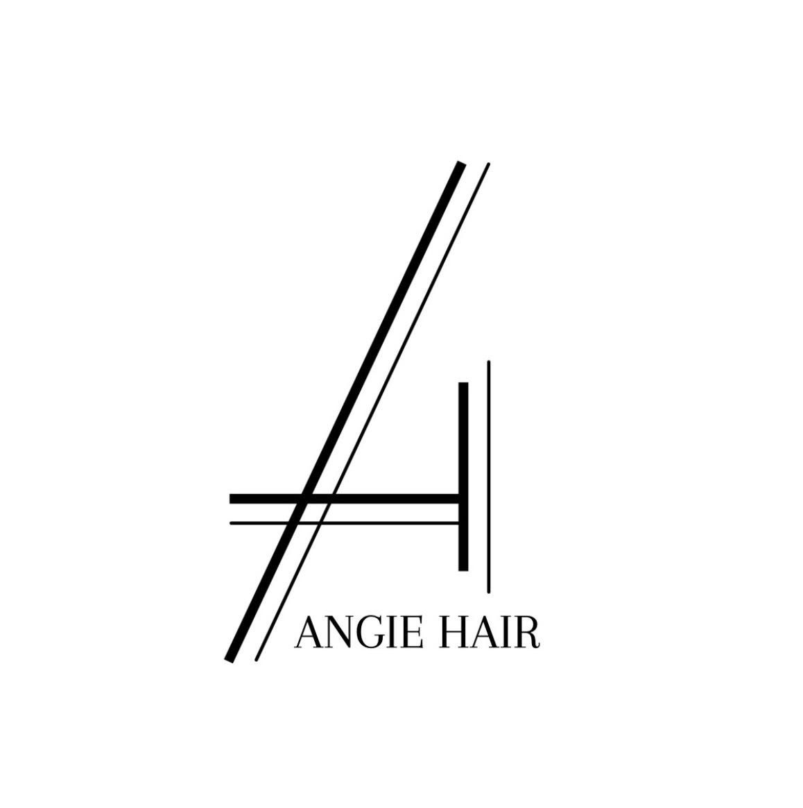 Logo de l'entreprise - A pour Angie et H pour Hair